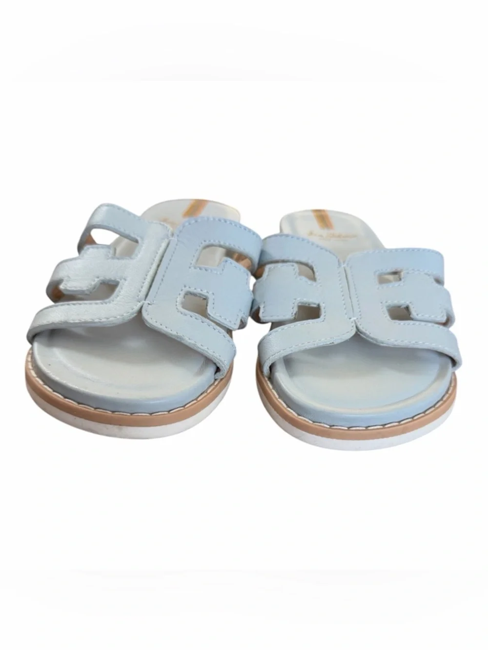 Sam Edelman Light Blue Girls Slide Sandals